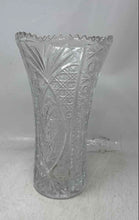 Load image into Gallery viewer, Cristal D'Arques Cut Glass Chesnay Diamax Decorative Flower Vase Collectible
