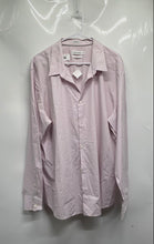 Load image into Gallery viewer, Calvin Klein Mens Pink Collared Long Sleeve Button-Up Shirt Size XXL With Tag
