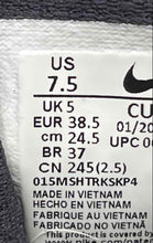 Load image into Gallery viewer, Nike Mens Renew Ride 2 Black Low Top Lace-Up Sneaker Shoes Size 7.5
