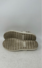 Load image into Gallery viewer, Michael Kors Girls Gold Tone Signature Print Flat Thong Sandals Size 3
