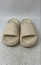 Load image into Gallery viewer, Pueenb Womens Beige Open Toe Slip-On Slide Sandals Size EU 37.5
