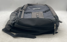 Load image into Gallery viewer, Eastsport Unisex Gray Black Outer Zip Pockets Adjustable Shoulder Strap Backpack

