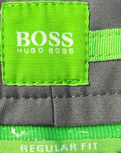 Load image into Gallery viewer, Hugo Boss Mens Gray Pockets Regular Fit Flat Front Chino Shorts Size 34R
