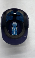 Load image into Gallery viewer, Easton Z5 2.0 Unisex Matte Navy Blue Solid Open Face Baseball Batting Helmet
