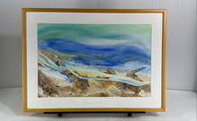 Load image into Gallery viewer, Home Decorative Framed Mixed Media Reef Tide Art Painting By Sonja Johnson
