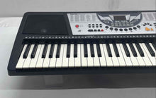 Load image into Gallery viewer, MK-908 Black 54 Keys Built In Speaker Compact Electronic Keyboard Powers On
