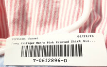 Load image into Gallery viewer, Tommy Hilfiger Womens Pink Striped Cotton Long Sleeve Button-Up Shirt Size 2X
