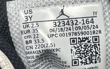 Load image into Gallery viewer, Nike Kids Air Jordan 6 Rings 323432-164 White Black Sneaker Shoes Size 3Y
