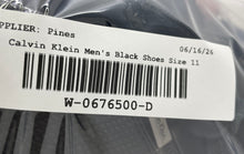 Load image into Gallery viewer, Calvin Klein Mens Bozeman Black Round Toe Zipper Lace-Up Sneakers Shoes Size 11
