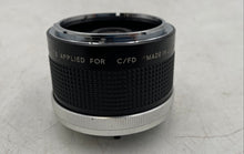 Load image into Gallery viewer, Vivitar 70-150mm Black Silver Multiplier 2X C FD Cameras Accessories Lens
