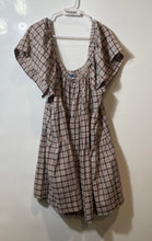 Load image into Gallery viewer, Old Navy Womens Multicolor Plaid Short Sleeve Off-The-Shoulder Mini Dress Sz XXL
