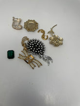 Load image into Gallery viewer, Sara Cov, Craft, Lia Sophia Women's Multicolored Brooches (8 Pcs)
