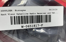 Load image into Gallery viewer, Xact XTR3 Sirius Satellite Radio Visor Receiver &amp; Vehicle Kit Not Tested
