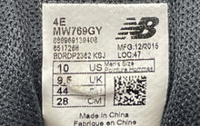 Load image into Gallery viewer, New Balance Mens 769 MW769GY Gray Red Low Top Lace-Up Sneaker Shoes Size 10 4E
