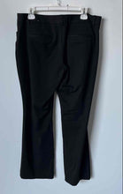 Load image into Gallery viewer, Express Womens Black Editor Barely Low Rise Bootcut Dress Pants Size 12S
