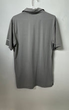 Load image into Gallery viewer, Columbia Mens Gray Geometric Short Sleeve Collared Golf Polo Shirt Size Medium
