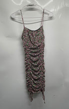 Load image into Gallery viewer, Liz &amp; Sara Womens Multicolor Floral Print Pullover Ruched Bodycon Dress Size S
