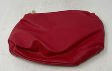 Load image into Gallery viewer, Michael Kors Womens Red Pebble Leather Detachable Strap Crossbody Bag
