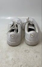 Load image into Gallery viewer, Puma Womens Vikky V2 White Leather Low Top Lace-Up Sneaker Shoes Size 9
