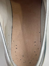 Load image into Gallery viewer, Authentic Tod's Womens Blue Silver Tone Lace-Up Sneaker Shoes Size 39 Damaged
