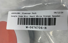 Load image into Gallery viewer, Google Home Mini 1st Gen Gray White Orange Smart Speaker Model H0A Not Tested
