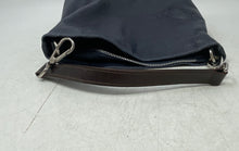 Load image into Gallery viewer, Gianni Chiarini Womens Blue Leather Inner Zipped Pocket Shoulder Handbag

