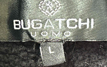 Load image into Gallery viewer, Bugatchi Uomo Mens Black Elastic Waist Zipper Pockets Track Pants Size Large
