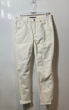 Load image into Gallery viewer, Ralph Lauren Womens White Denim 5 Pocket Design Stretch Straight Jeans Size 26

