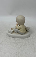 Load image into Gallery viewer, Vintage Precious Moments Ceramic Enesco Love Is The Glue That Mends Figurine
