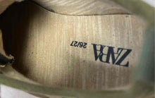 Load image into Gallery viewer, Zara Kids Green Camouflage Lace-Up Low Top Sneaker Shoes Size 26/27
