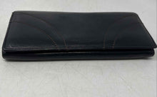 Load image into Gallery viewer, Kenneth Cole Reaction Womens Black Leather Inner Divider Clutch Wallet
