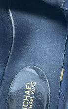 Load image into Gallery viewer, Michael Kors Womens Allie SG18L Blue Round Toe Lace-Up Sneaker Shoes Size 7.5M
