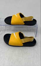 Load image into Gallery viewer, Nike Kids Kawa Black Yellow Open Toe Slip-On Slingback Sandals Size 9C
