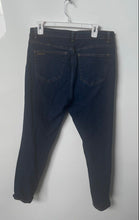 Load image into Gallery viewer, Michael Kors Womens Blue Denim Regular Fit Dark-Wash Skinny Jeans Size 12
