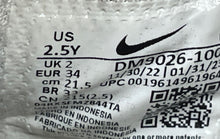 Load image into Gallery viewer, Nike Kids Omni Multi-Court DM9026-100 White Low Top Sneaker Shoes Size 2.5Y
