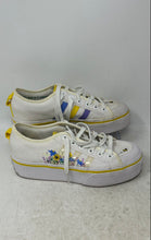 Load image into Gallery viewer, Adidas Kids Nizza Platform HP6229 White Floral Lace-Up Sneakers Shoes Size 5.5
