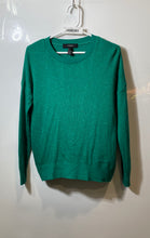 Load image into Gallery viewer, Forever 21 Womens Green Long Sleeve Crew Neck Stretch Pullover Sweater Size S
