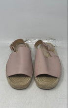 Load image into Gallery viewer, Michael Kors Womens Fisher Pink Leather Open Toe Flat Espadrille Sandals Size 9M
