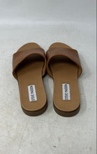 Load image into Gallery viewer, Steve Madden Womens Kapitol-In Cognac Brown Slip-On Slide Sandals Size 7M
