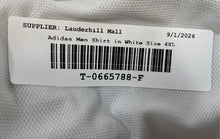 Load image into Gallery viewer, Adidas Mens Climacool White Miami Hurricanes Short Sleeve Polo Shirt Size 4XL

