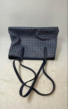 Load image into Gallery viewer, Kate Spade New York Womens Navy Blue Printed Double Strap Shoulder Bag

