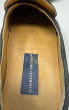 Load image into Gallery viewer, Giorgio Brutini Mens Black Patent Leather Almond Toe Slip-On Loafer Shoes 8.5D
