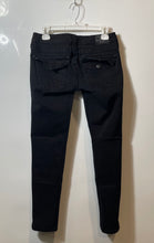 Load image into Gallery viewer, True Religion Womens Julie Black Denim Dark Wash Skinny Jeans Pants Size 28
