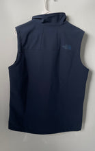 Load image into Gallery viewer, The North Face Mens Navy Blue Apex Bionic Sleeveless Windbreaker Vest Size S
