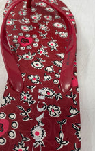 Load image into Gallery viewer, Coach Womens Abbigail Red Slip-On Turnlock Flat Flip-Flop Sandals Size 10B
