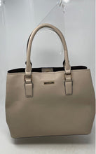 Load image into Gallery viewer, Aldo Womens Brown Inner Pocket Double Handle Shoulder Strap Satchel Bag
