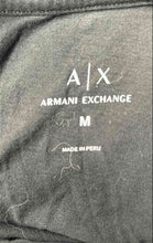 Load image into Gallery viewer, Armani Exchange Mens Black Short Sleeve Crew Neck Pullover T-Shirt Size M
