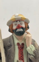 Load image into Gallery viewer, Flambro Emmett Kelly Jr. The Fisherman Collectible Porcelain Figurine
