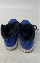 Load image into Gallery viewer, Nike Boys Air Jordan 1 Mid 640735-077 Blue Black Lace-Up Sneaker Shoes Size 10C
