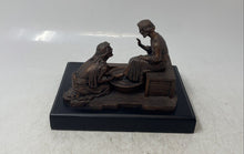 Load image into Gallery viewer, Lighthouse Christian Brown Jesus Washing Feet Mark 9:35 Religious Sculpture
